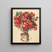Azaleas - Christian Rohlfs — framed artwork on a wall
