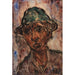 Young man with hat - Christian Rohlfs — artwork view