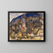 Erling - Christian Rohlfs — framed artwork on a wall