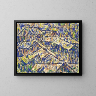 Granithuser Arcegno - Christian Rohlfs — framed artwork on a wall