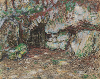 Grotte dans le parc de Weimar - Christian Rohlfs — artwork view