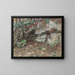 Grotte dans le parc de Weimar - Christian Rohlfs — framed artwork on a wall