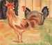 Rooster and Hen - Christian Rohlfs — artwork view