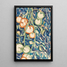 Hanging branch painting with red and green tomatoes - Christian Rohlfs — framed artwork on a wall
