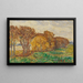 Autumn Landscape - Christian Rohlfs — framed artwork on a wall