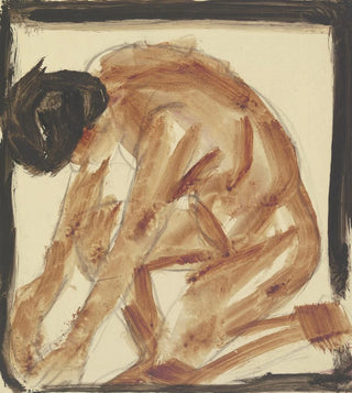 Nude kneeling on the left - Christian Rohlfs — artwork view