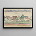Landscape - Christian Rohlfs — framed artwork on a wall