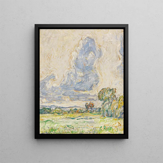Landscape - Christian Rohlfs — framed artwork on a wall