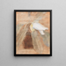 Button of magnolia at Krug - Christian Rohlfs — framed artwork on a wall