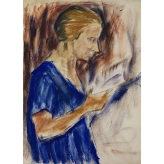 Portrait of Hélène Rohlfs - Christian Rohlfs — artwork view