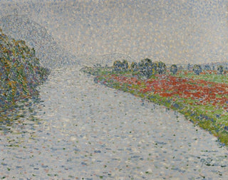 Landscape by the river near Hohensyburg - Christian Rohlfs — artwork view