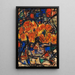 Reproduction of the painting Fleurs rouges dans un vase - Christian Rohlfs