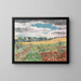 Summer Landscape Painting - Christian Rohlfs — framed artwork on a wall