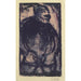Man standing - Christian Rohlfs — framed artwork on a wall
