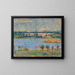 Étang au crépuscule - Christian Rohlfs — framed artwork on a wall