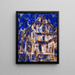 Maisons tessinoises I - Christian Rohlfs — framed artwork on a wall
