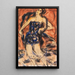 Dancer - Christian Rohlfs — framed artwork on a wall