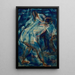 Two Figures - Christian Rohlfs — framed artwork on a wall