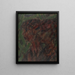 Two Sisters - Christian Rohlfs — framed artwork on a wall