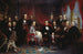 Washington Irving and his literary friends at Sunnyside - Christian Schussele — artwork view