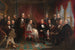 Washington Irving and His Literary Friends at Sunnyside (Case Conflict) - Christian Schussele — artwork view