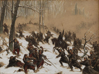 Winter War Scene - Christian Sell the Younger — artwork view