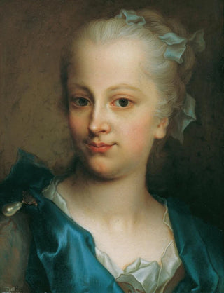 Girl in Blue Dress - Christian Seybold — artwork view