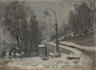 Winter in Paris - Christian Skredsvig — artwork view
