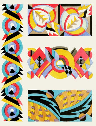 Decorative Shapes Painting for Surface Pl 08 - Christian Stoll — artwork view