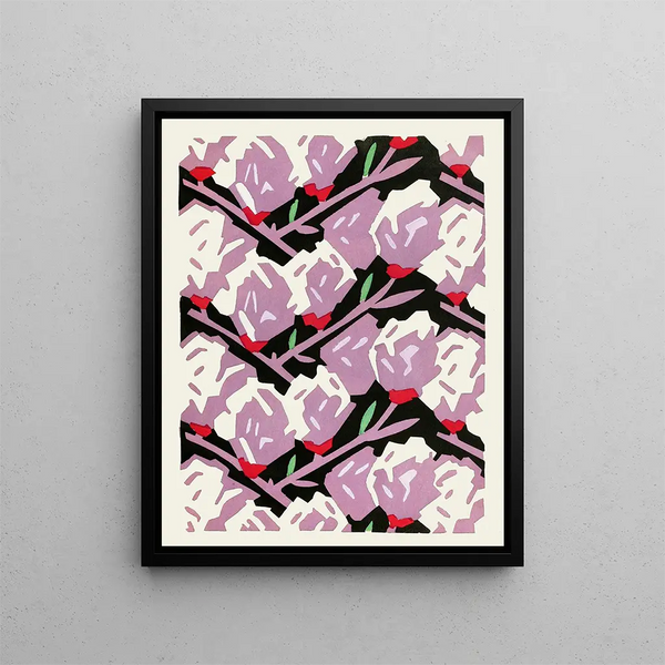 Decorative Shapes for Surface Pl 09 - Christian Stoll — framed artwork on a wall