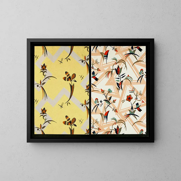 Formes de bijoux appliqués pour la surface Pl 29 - Christian Stoll — framed artwork on a wall