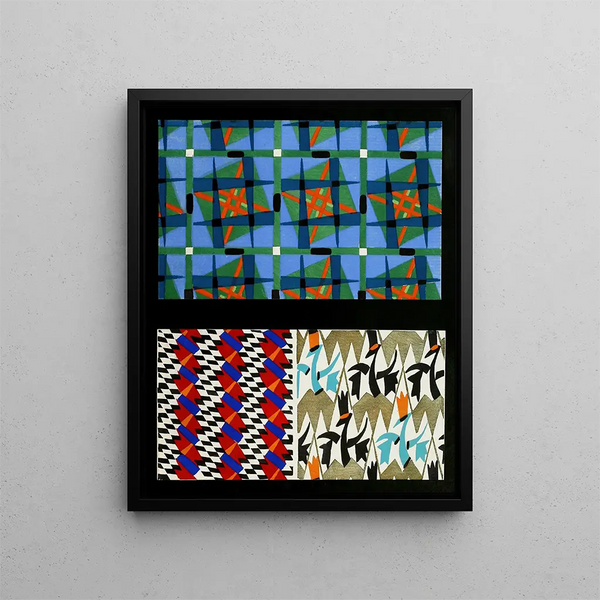 Formes décoratives pour la surface Pl 30 - Christian Stoll — framed artwork on a wall