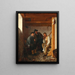 The political situation is discussed - Christian Thørestrup — framed artwork on a wall
