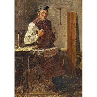 The Village Cabinetmaker Study - Christian Thørestrup — artwork view