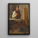 The Village Cabinetmaker Study - Christian Thørestrup — framed artwork on a wall