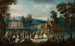 Festivities in a Park - Christian Wilhelm Ernst Dietrich — artwork view
