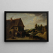 Scene of Rural Life - Christian Wilhelm Ernst Dietrich — framed artwork on a wall