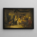 The Circumcision - Christian Wilhelm Ernst Dietrich — framed artwork on a wall