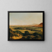 View of Vienna from Bisamberg - Christian von Plattensteiner — framed artwork on a wall
