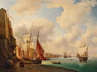 The Port of Trieste - Christian von Plattensteiner — artwork view