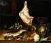 Still life with a piece of veal, vegetables, and fish - Christian von Thum — artwork view
