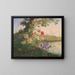 Floral composition - Christine Løvmand — framed artwork on a wall