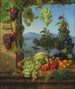 Fruits dans un paysage italien - Christine Løvmand — artwork view