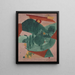 The Garden - Christof Drexel — framed artwork on a wall