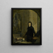 Self-portrait - Christoffel Frederik Franck — framed artwork on a wall