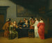 Interior with figures playing cards - Christoffel Jacobsz van der Laemen — artwork view