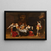 Compagnie joyeuse - Christoffel Jacobsz van der Lamen — framed artwork on a wall
