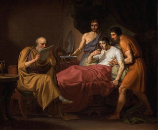 Alexander the Great on his deathbed - Christoffer Wilhelm Eckersberg — artwork view