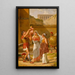 Les adieux d'Hector à Andromaque - Christoffer Wilhelm Eckersberg — framed artwork on a wall