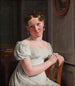 Julie Eckersberg née Juel, the artist's second wife - Christoffer Wilhelm Eckersberg — artwork view